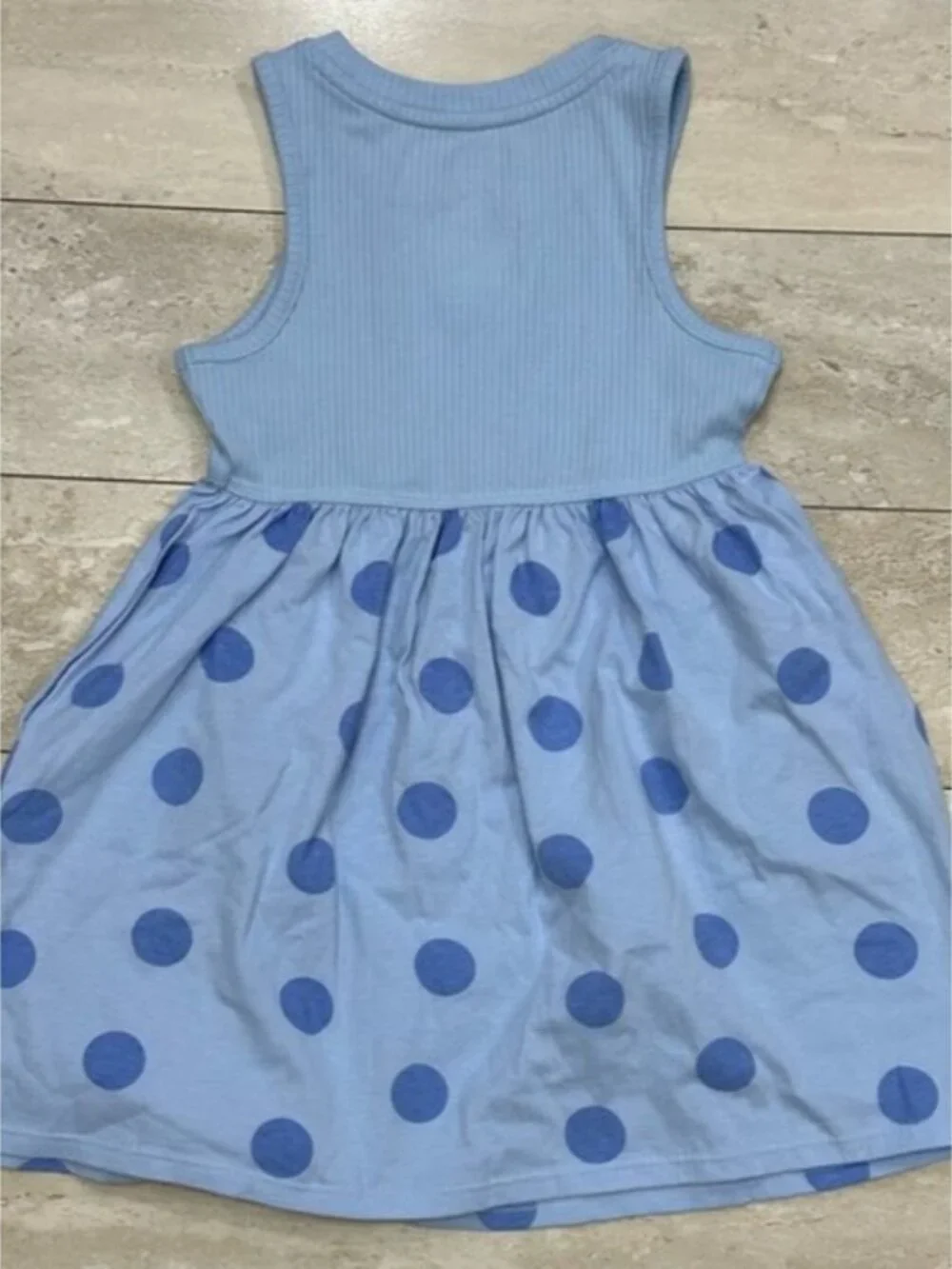 NWOT Wonder Nation Blue Sundress 4T